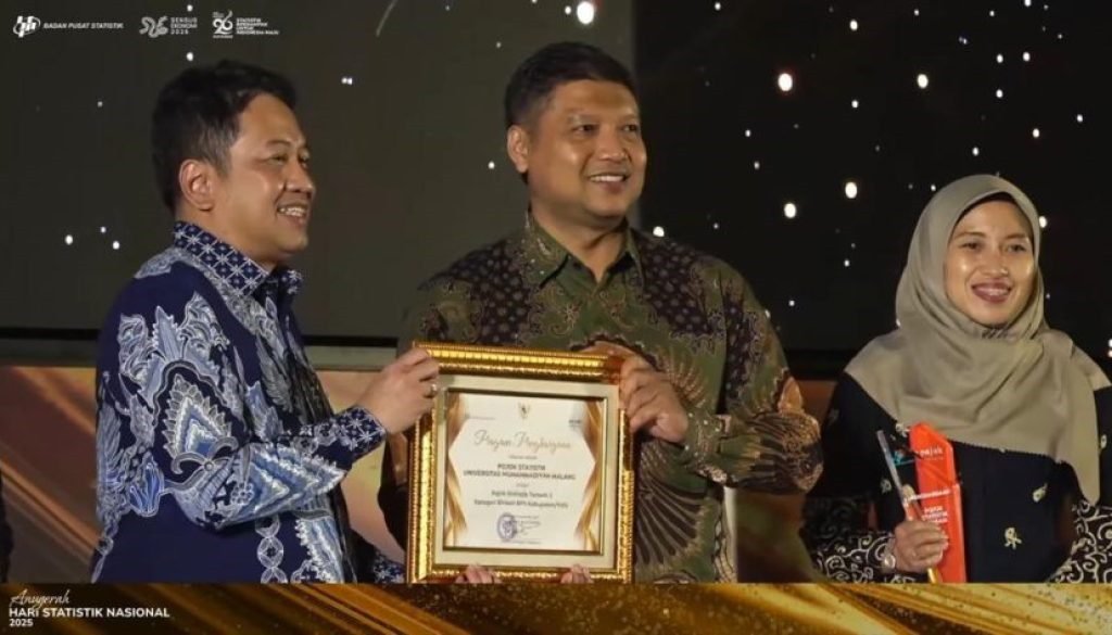 Universitas Muhammadiyah Malang Kembali  Dinobatkan sebagai Pojok Statistik Terbaik 3 Nasional