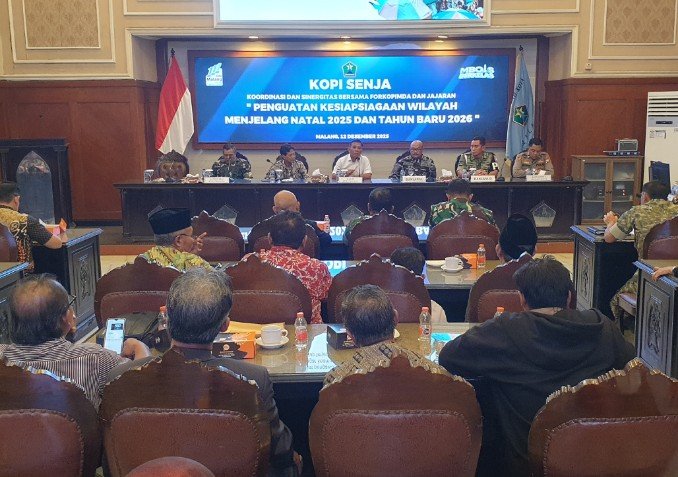 Pemkot Malang Gelar Kopi Senja, Koordinasi Kesiapsiagaan Jelang Nataru dan Bencana