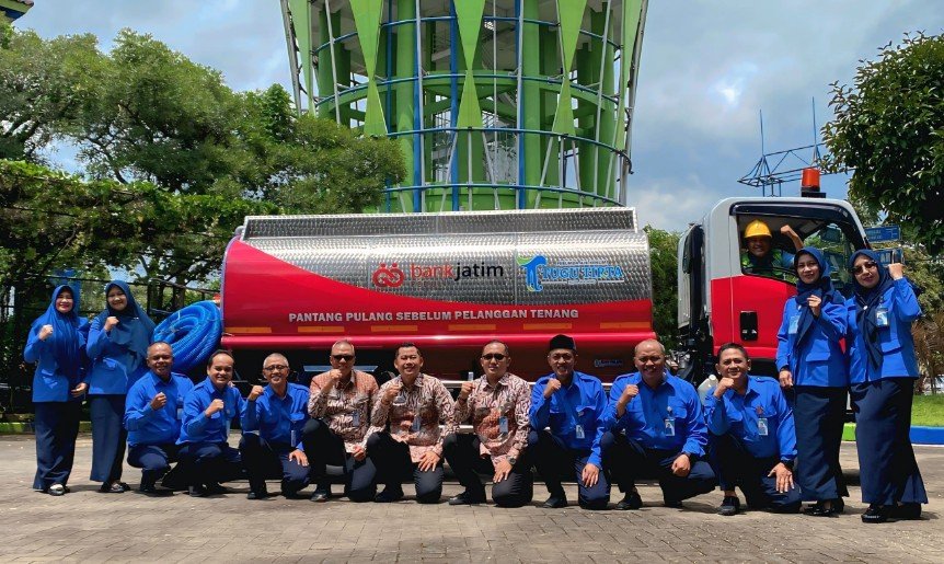Truk Tangki Air Bertambah Layanan Perumda Tugu Tirta lebih Maksimal