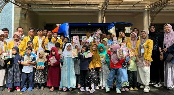 Rumah Baca dan Ponpes Internasional AMF Wujudkan Masjid Ramah Anak