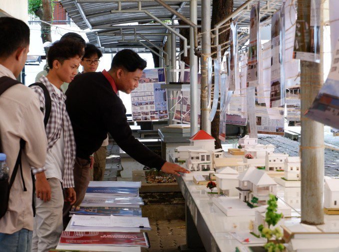 Prodi Arsitek ITN Malang Suguhkan Estetika Visual Gelaran Nata Karya 6.0   