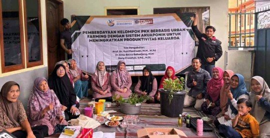 UMM Wujudkan Kemandirian Pangan Warga Jetis Lewat Inovasi Sistem Akuaponik