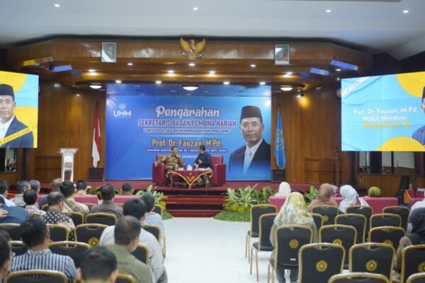 Wakil Menteri Pendidikan Tinggi Dorong UMM Kuatkan Nilai Civitas Akademika