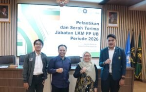 FP UB Lantik Lembaga Kedaulatan Mahasiswa, Dorong Prestasi dan Internasionalisasi