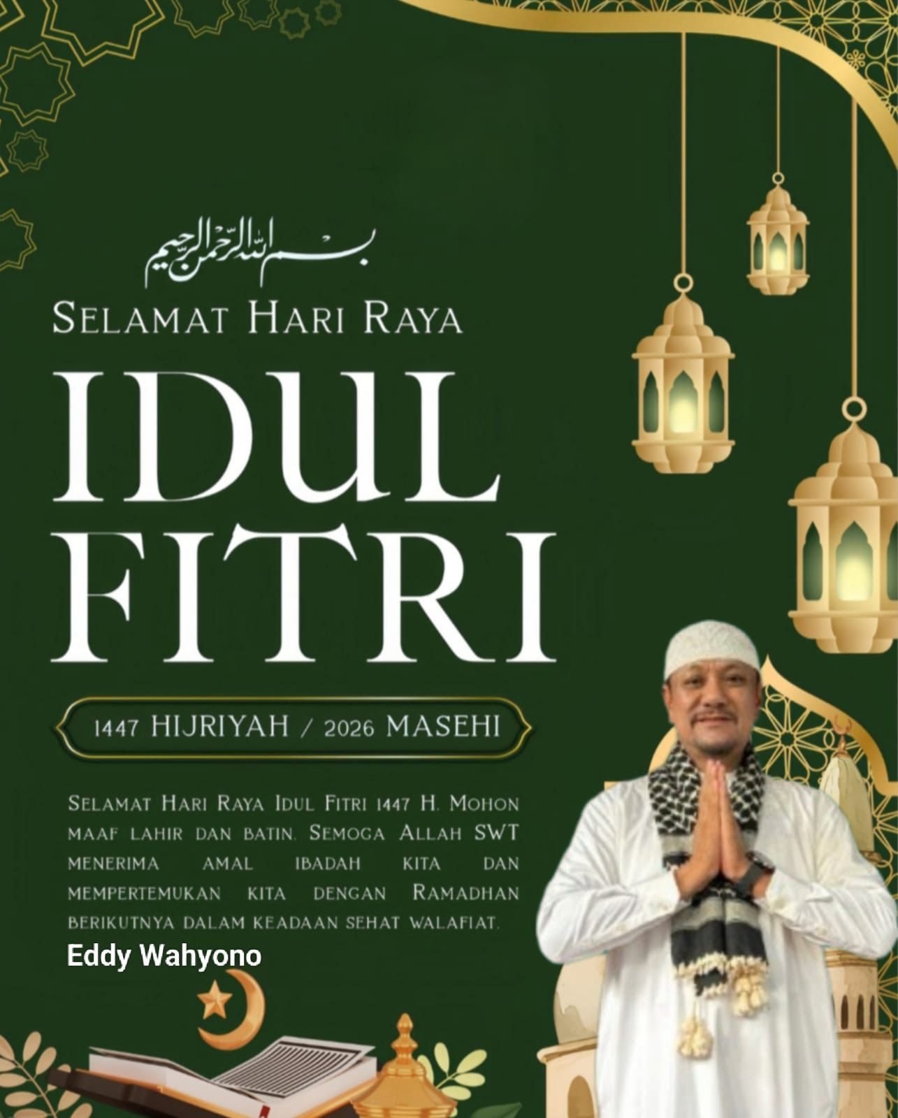 Greeting Lebaran Rddy Wahyono