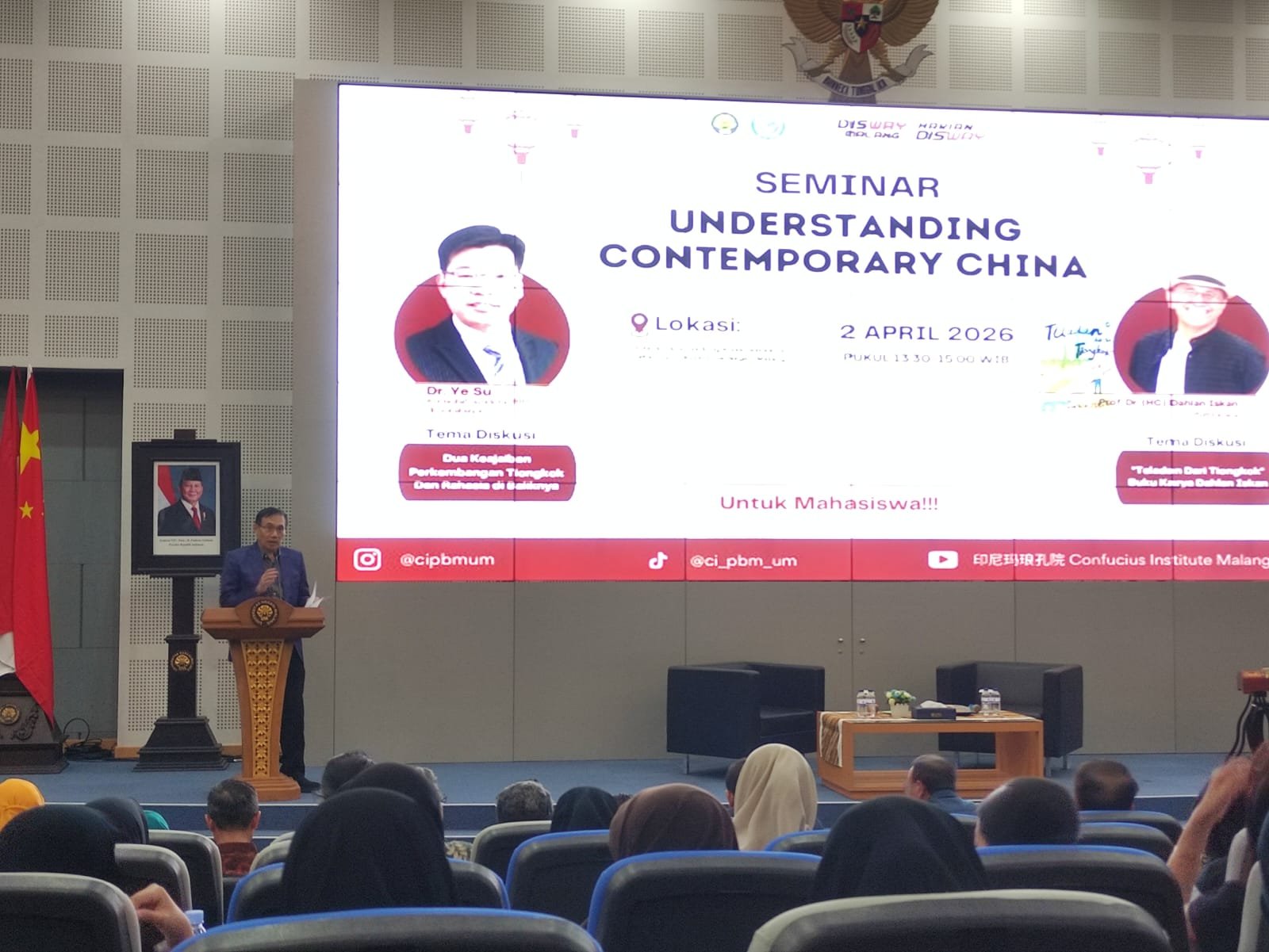 UM Gelar Seminar Internasional Understanding Contemporary China