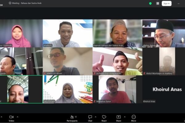 Fakultas Humaniora UIN Malang Gelar FGD Konsorsium, Perkuat Kurikulum Berbasis OBE