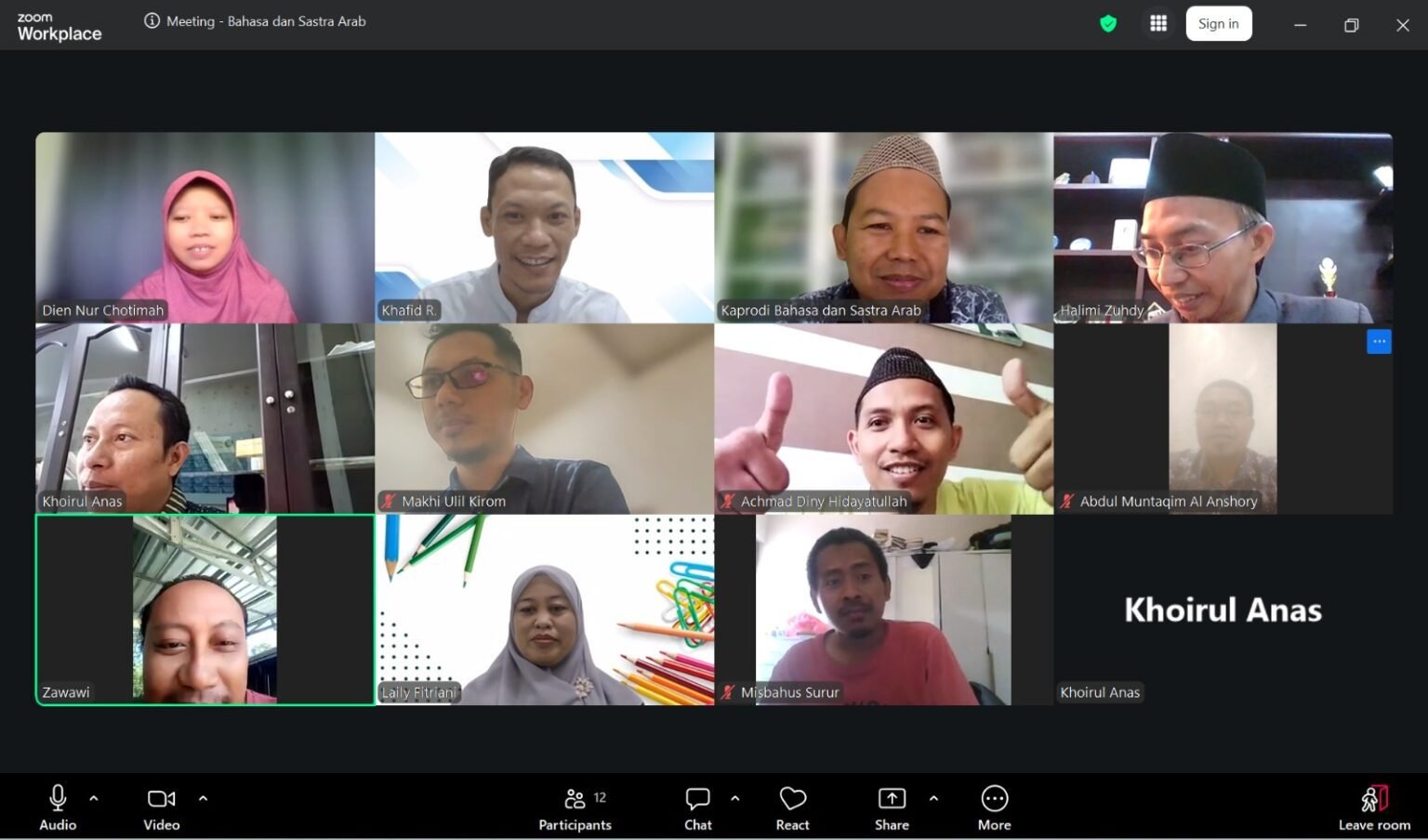 Fakultas Humaniora UIN Malang Gelar FGD Konsorsium, Perkuat Kurikulum Berbasis OBE
