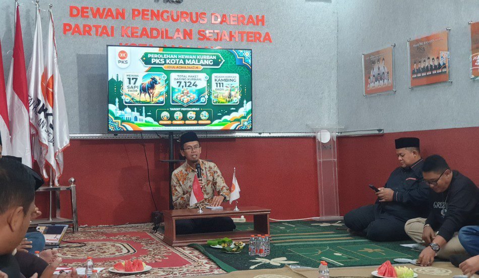 Lonjakan Kurban PKS Malang Tembus 7.124 Paket, Nilainya Rp750 Juta!