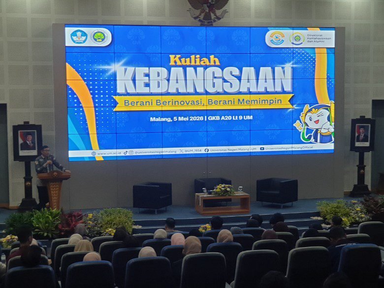 UM Gelar Kuliah Kebangsaan, Dorong Mahasiswa Berani Berinovasi dan Berani Memimpin