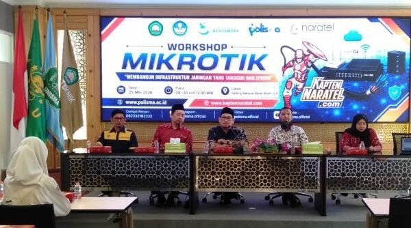 Polisma Gelar Workshop Mikrotik, Hadirkan Direktur Naratel Kupas Jaringan Internet di Era Digital