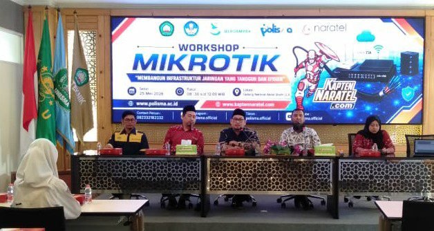 Polisma Gelar Workshop Mikrotik, Hadirkan Direktur Naratel Kupas Jaringan Internet di Era Digital