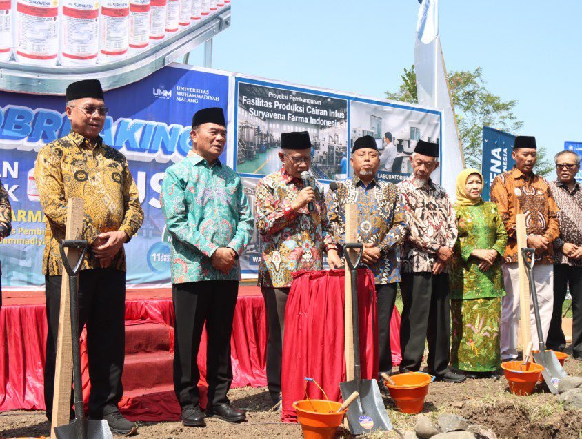 UMM Siapkan Lahan Pabrik Infus, Dorong Kemandirian Industri Kesehatan Nasional