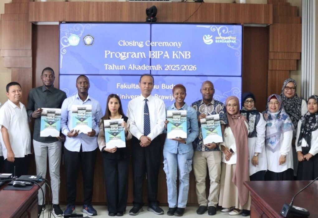 FIB UB Lepas Mahasiswa KNB, Siap Lanjutkan Studi dengan Bekal Bahasa dan Budaya Indonesia