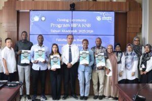 FIB UB Lepas Mahasiswa KNB, Siap Lanjutkan Studi dengan Bekal Bahasa dan Budaya Indonesia