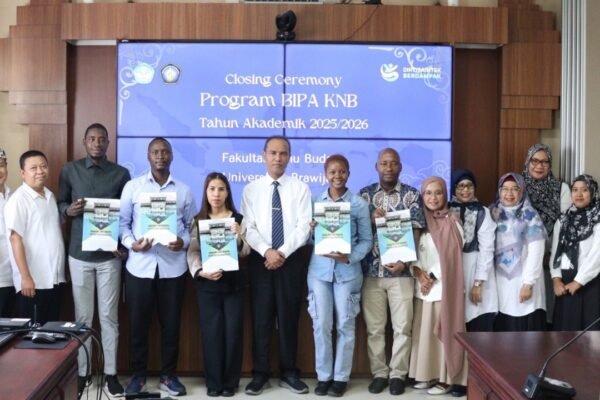 FIB UB Lepas Mahasiswa KNB, Siap Lanjutkan Studi dengan Bekal Bahasa dan Budaya Indonesia