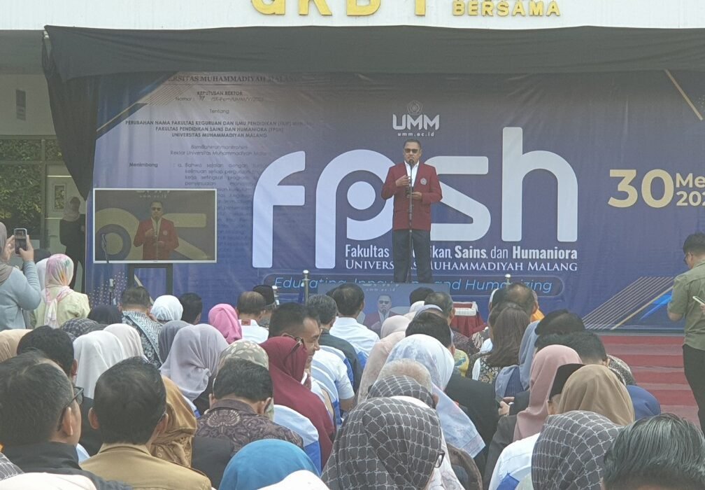 UMM Resmikan Fakultas Pendidikan Sains dan Humaniora, Dorong Transformasi Akademik dan Lulusan Adaptif