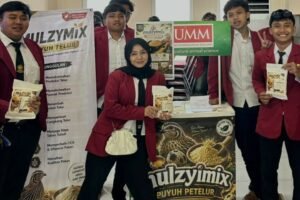 Mahasiswa UMM Ciptakan Mulzymix, Pakan Multienzim yang Bikin Produksi Telur Puyuh Lebih Optimal