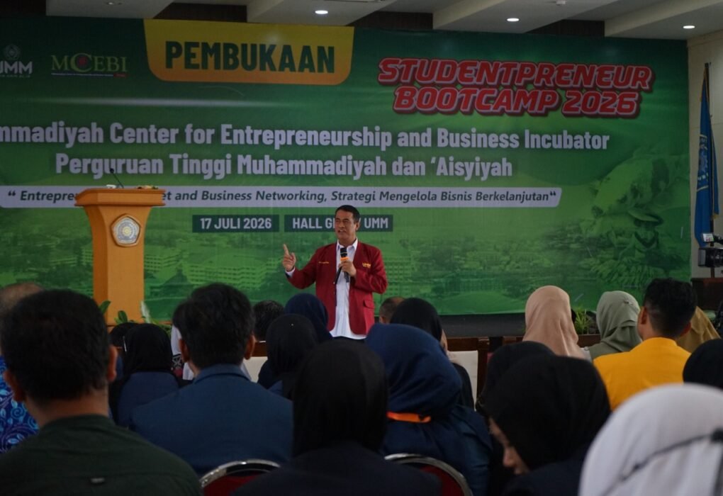 Studentpreneur Bootcamp 2026 UMM, Mentan Amran Tekankan Pentingnya Mental Tahan Banting