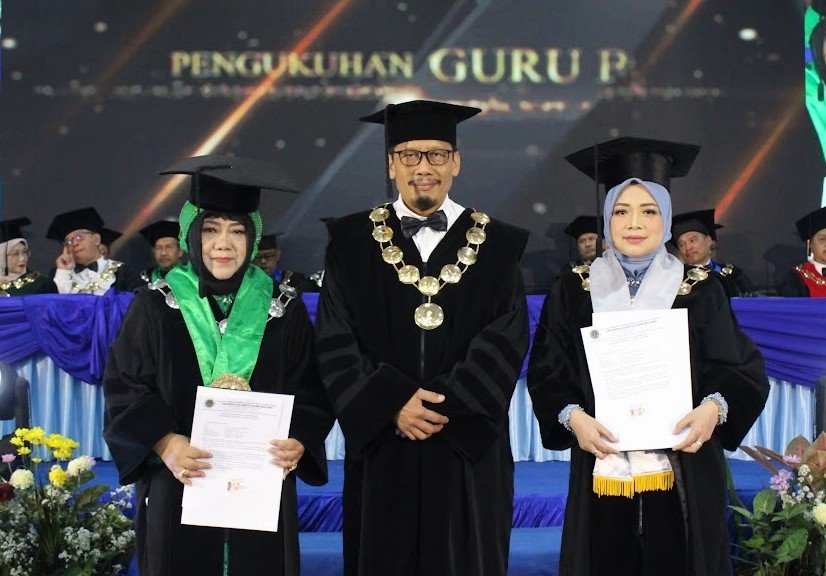 UWG Malang Kukuhkan Dua Guru Besar, Usung Inovasi Akuntansi Berbasis Budaya dan Bioindustri Pertanian Berkelanjutan