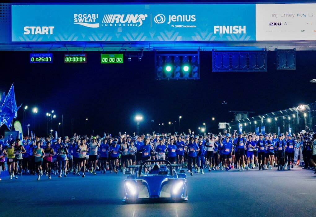 POCARI SWEAT Run Lombok 2026 Sukses, 9.200 Pelari Dongkrak Sport Tourism dan Perputaran Ekonomi NTB
