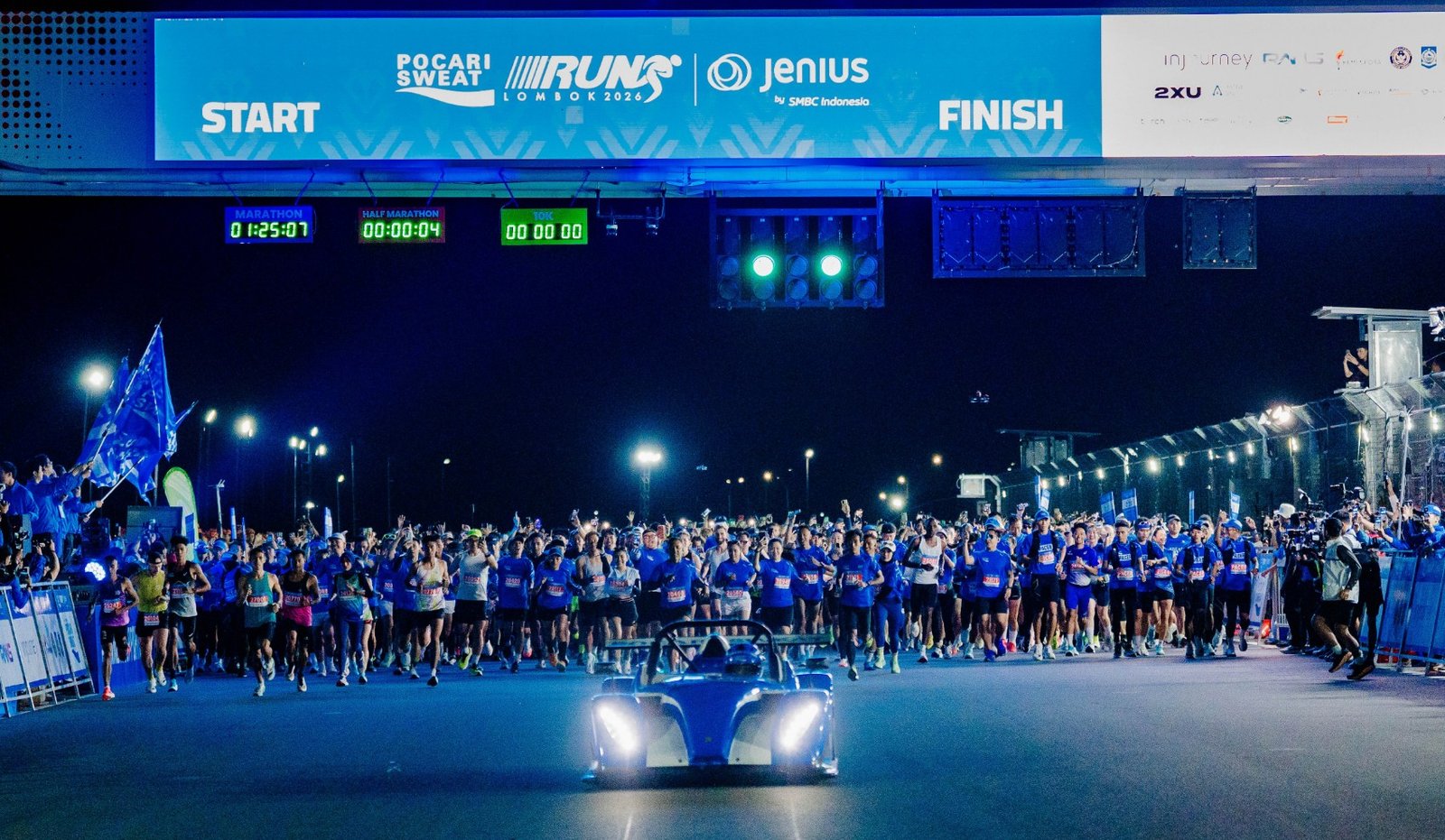 POCARI SWEAT Run Lombok 2026 Sukses, 9.200 Pelari Dongkrak Sport Tourism dan Perputaran Ekonomi NTB