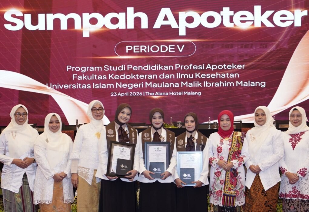 Baru Berdiri Tiga Tahun, Pendidikan Profesi Apoteker UIN Malang Langsung Masuk 7 Besar Nasional
