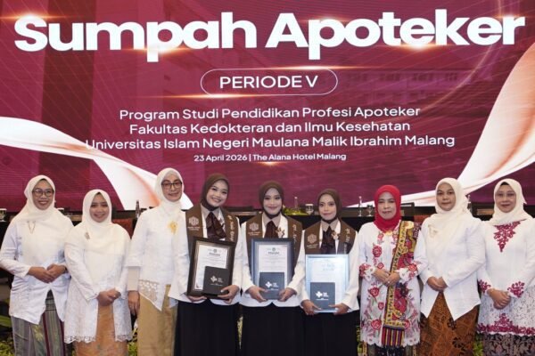 Baru Berdiri Tiga Tahun, Pendidikan Profesi Apoteker UIN Malang Langsung Masuk 7 Besar Nasional