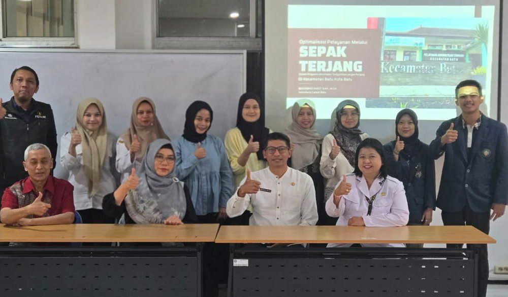 Departemen Statiska UB Dampingi Kantor Kecamatan Batu Bangun Sistem Administrasi Digital
