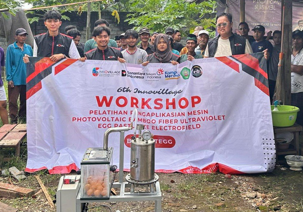 Mahasiswa UNISMA Malang Ciptakan Biovoltegg, Alat Pengawet Telur Bertenaga Surya yang Dilirik Investor Asing