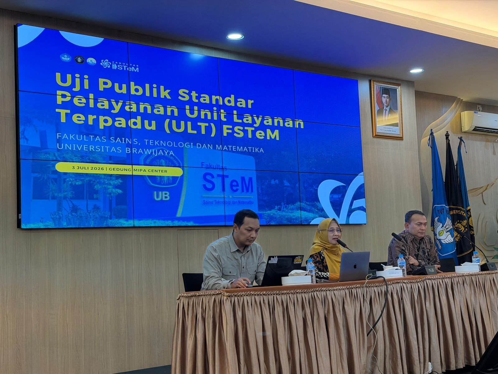 FSTeM UB Buka Uji Publik Standar Pelayanan, Siapkan Layanan Digital dan Chatbot AI