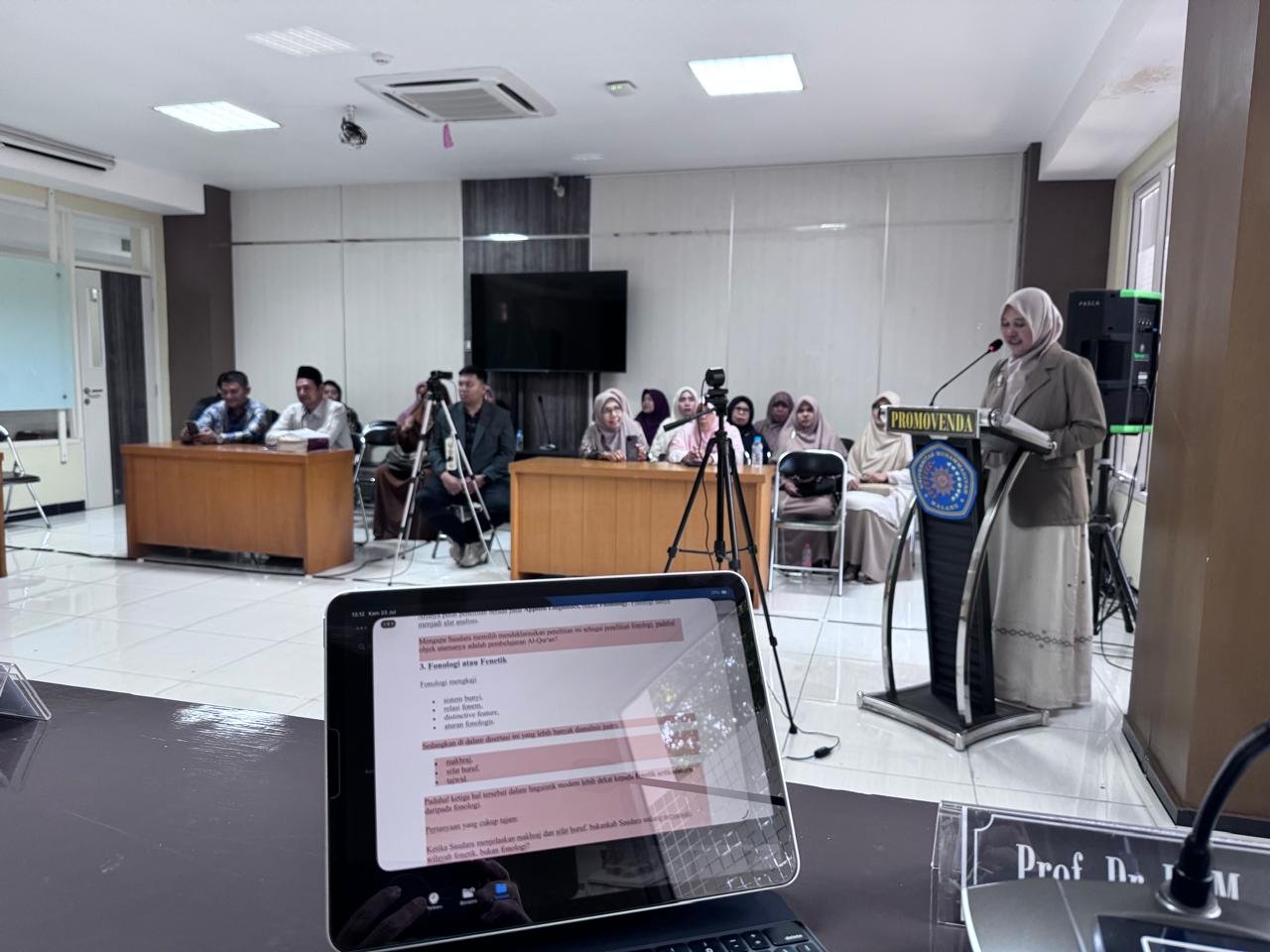 Prof Abdul Hamid Jadi Penguji Eksternal Doktor UMM, Perkuat Sinergi Akademik UIN Malang dan UMM