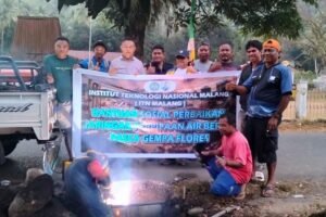 ITN Malang Gerak Cepat Bantu Krisis Air Bersih Korban Gempa Flores