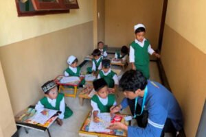 Mahasiswa KSM UNISMA Dorong Kreativitas Siswa RA Al-Marhamah Lewat Lomba Mewarnai