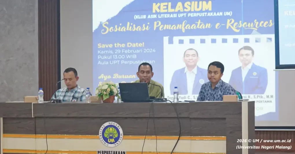 Di Tengah Ledakan AI, Pustakawan UM Tegaskan Perannya Makin Penting