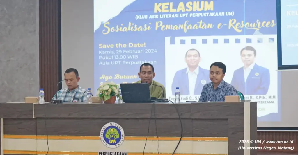 Di Tengah Ledakan AI, Pustakawan UM Tegaskan Perannya Makin Penting