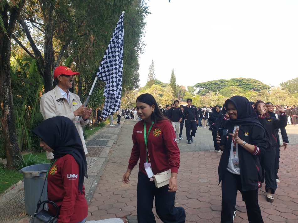 Lima Ribu Mahasiswa dari Berbagai Perguruan Tinggi Kumpul di UMM, Pamerkan Inovasi KKN Berdampak