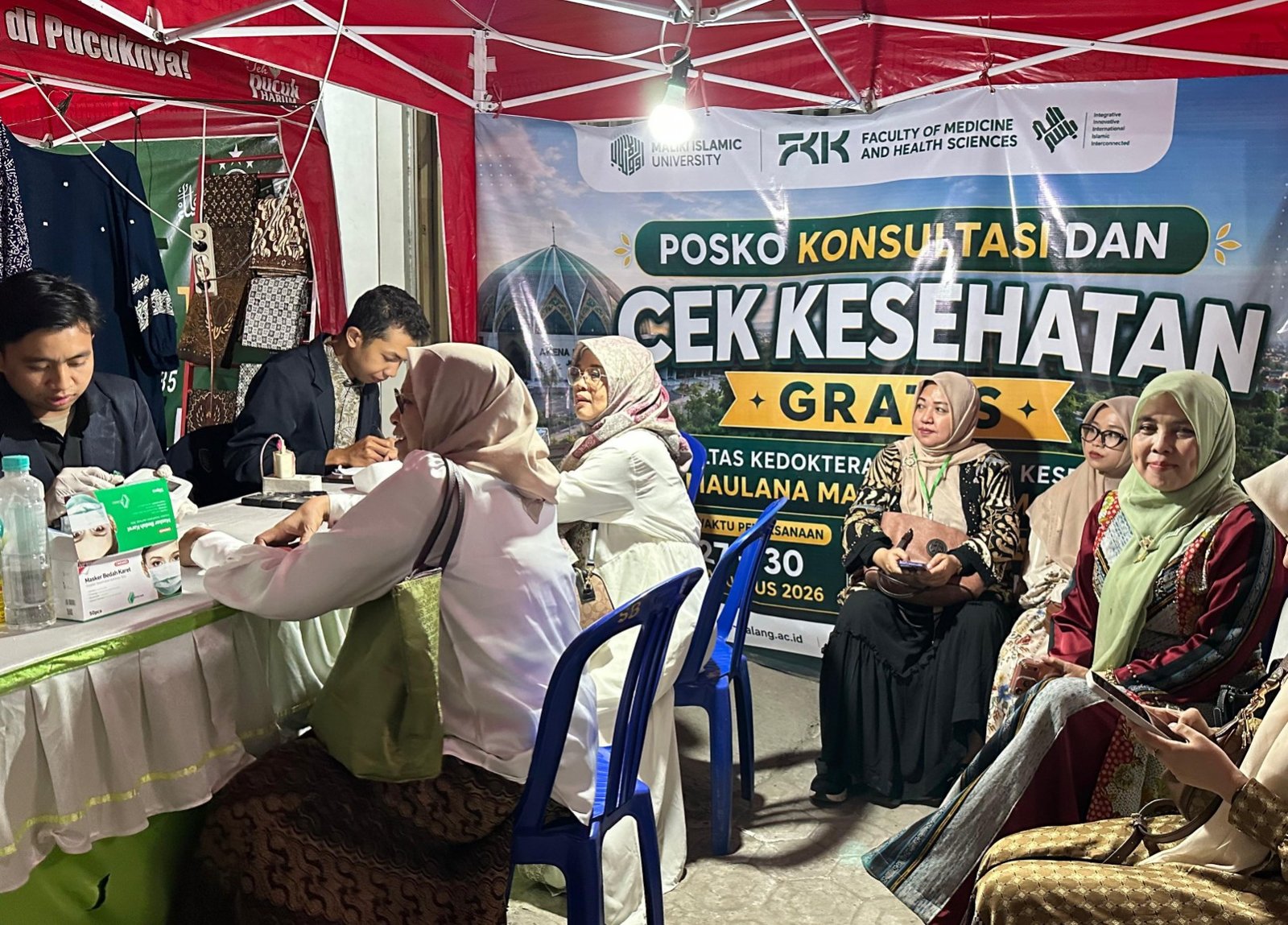 Bukan Sekadar Hadir di Muktamar, UIN Malang Buka Posko Kesehatan Gratis untuk Nahdliyin