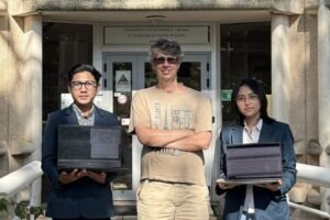 Mahasiswa FT UB Teliti Jaringan Telekomunikasi Tahan Perubahan Iklim di Prancis