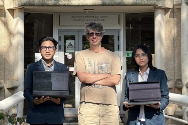Mahasiswa FT UB Teliti Jaringan Telekomunikasi Tahan Perubahan Iklim di Prancis