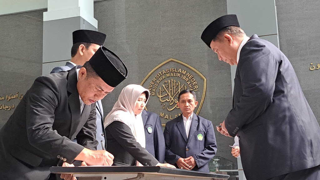 Tiga Pejabat Baru Dilantik, UIN Malang Perkuat Tata Kelola dan Pelayanan