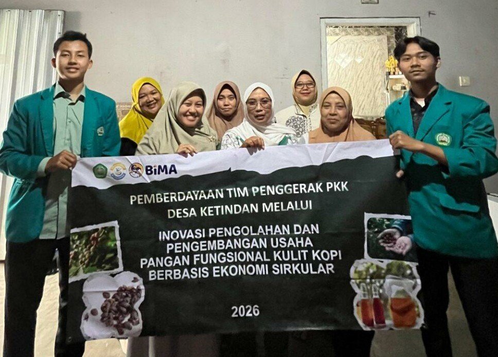 UNISMA Malang Dorong Limbah Kulit Kopi Jadi Kombucha, Warga Desa Ketindan Disiapkan Jadi Pelaku Usaha