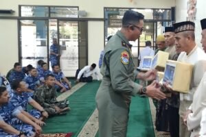 HUT Ke-81 TNI, Lanud Abdulrachman Saleh Perkuat Kebersamaan Bersama Warga Sekitar Pangkalan