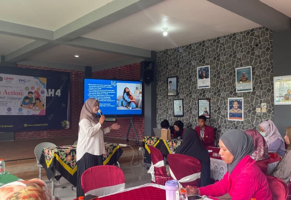 Saat Waktu Bersama Makin Langka, Mahasiswa PPG UMM Ajak Orang Tua dan Anak Kembali Terhubung