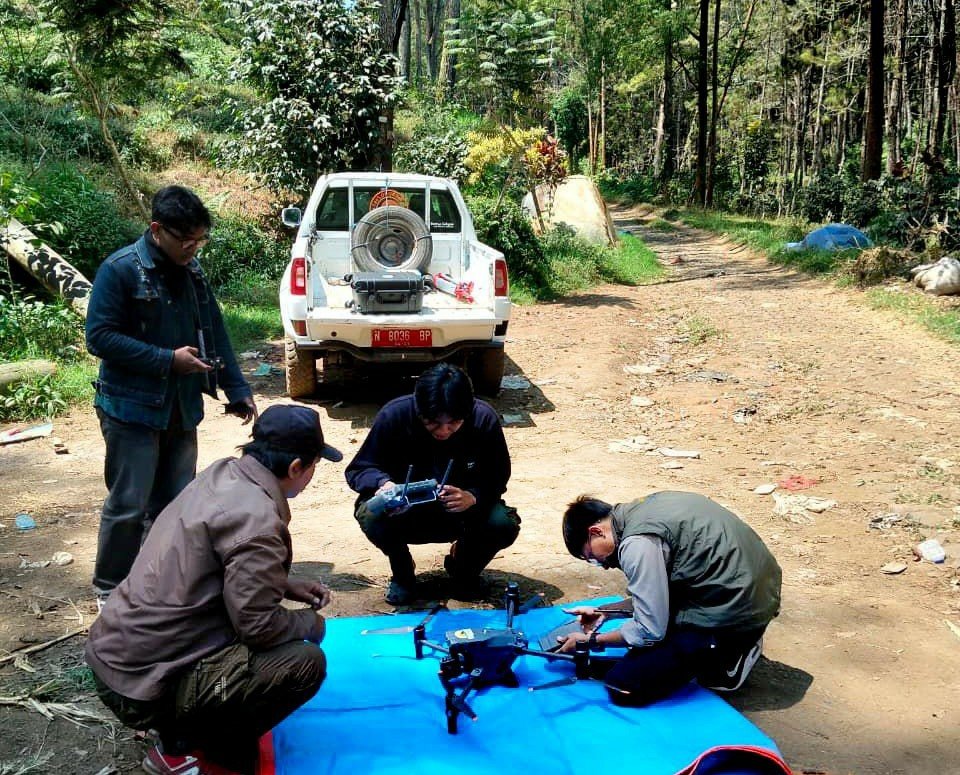 Drone Termal Jadi Mata dari Udara, UB Forest Percepat Deteksi Kebakaran