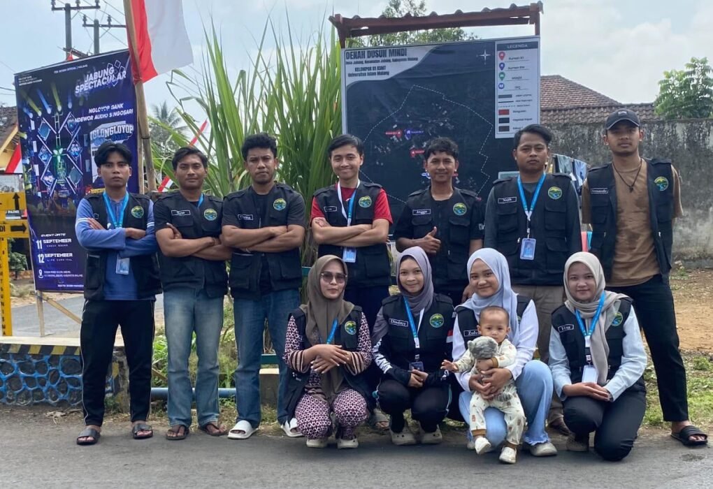 Dari Survei Lapangan, KSM-T Kelompok 01 UNISMA Sulap Data Dusun Mindi Jadi Denah Informasi