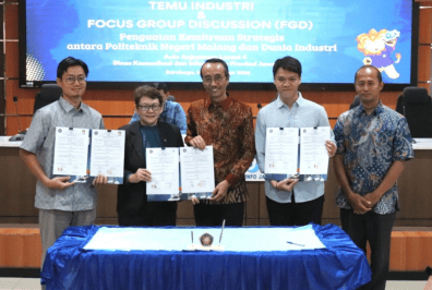 Polinema Dorong Kerja Sama Industri Tak Berhenti di Atas Kertas