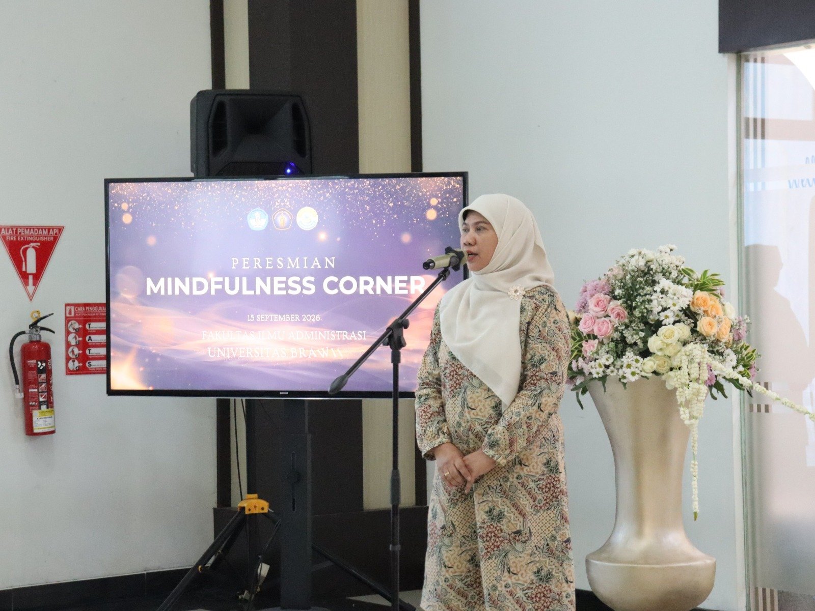 Dekan FIA UB Buka Ruang Aman Mahasiswa Lewat Mindfulness Corner