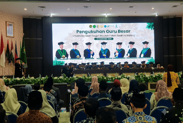 Tujuh Profesor Baru UIN Malang, Langkah Prof Ilfi Perkuat Reputasi Akademik Global