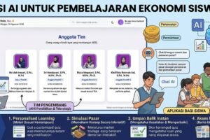 UM Kembangkan AIDEL, Inovasi AI untuk Pembelajaran Ekonomi Siswa SMA